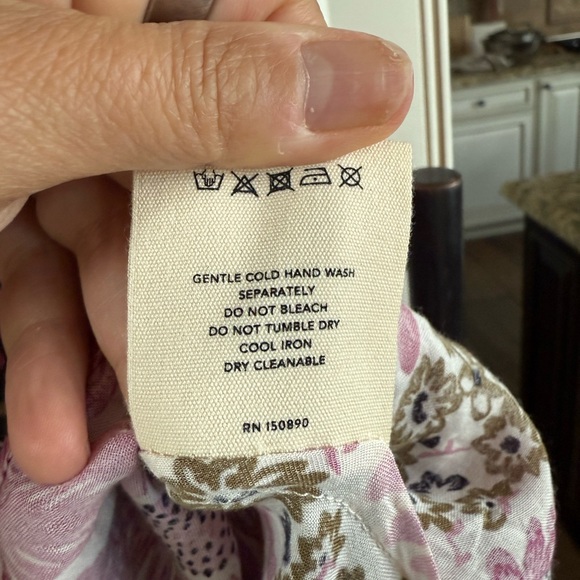 Spell Pink and Red Maxi A-Line Skirt - Picture 6 of 7